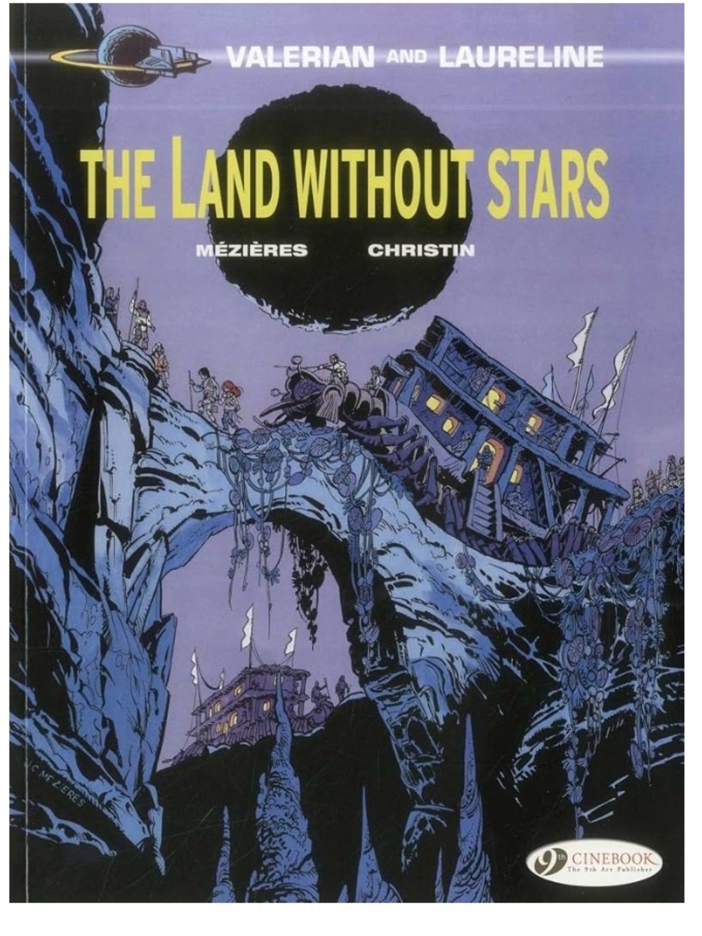 Valerian and Laureline: The Land Without Stars - Illustrated Sci‑Fi Cover releas